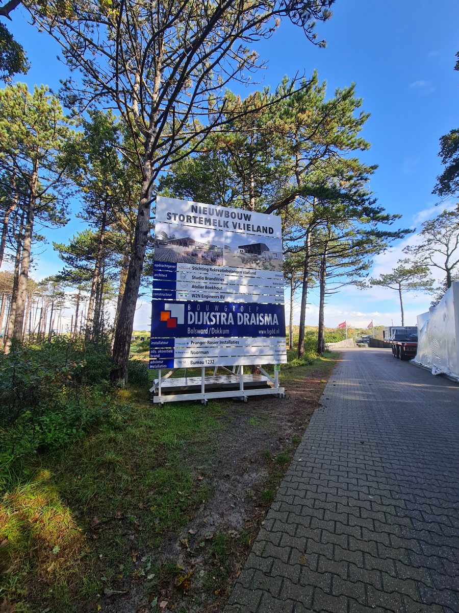 Nieuwbouw stortemelk, Campings